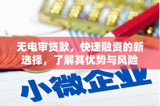 河源无电审贷款，快速融资的新选择，了解其优势与风险
