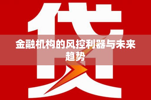 河源金融机构的风控利器与未来趋势