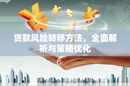 河源贷款风险转移方法，全面解析与策略优化