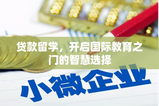 河源贷款留学，开启国际教育之门的智慧选择