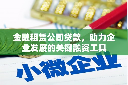 河源金融租赁公司贷款，助力企业发展的关键融资工具