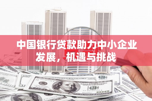 河源中国银行贷款助力中小企业发展，机遇与挑战