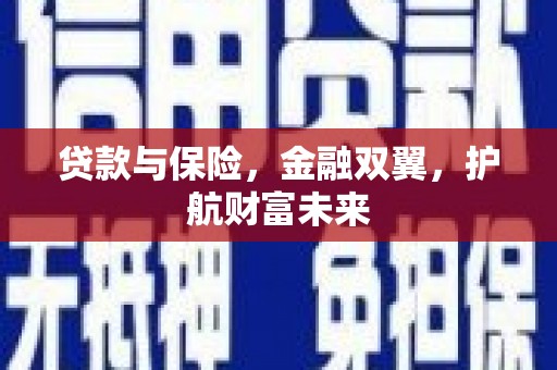 河源贷款与保险，金融双翼，护航财富未来