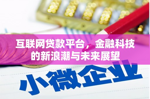 河源互联网贷款平台，金融科技的新浪潮与未来展望