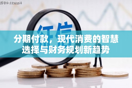 河源分期付款，现代消费的智慧选择与财务规划新趋势