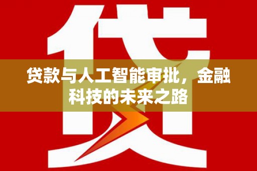 河源贷款与人工智能审批，金融科技的未来之路