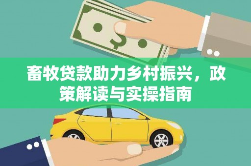 河源畜牧贷款助力乡村振兴，政策解读与实操指南
