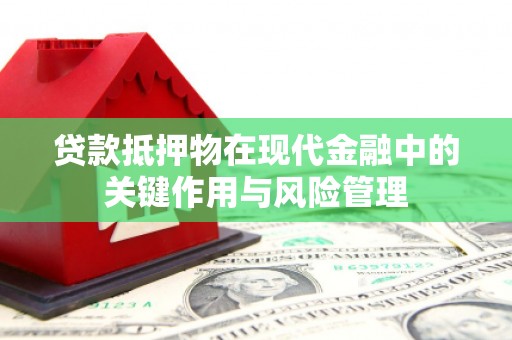 河源贷款抵押物在现代金融中的关键作用与风险管理