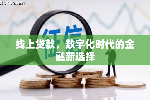 河源线上贷款，数字化时代的金融新选择