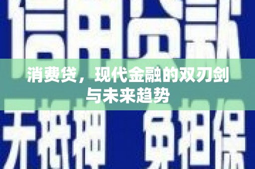 河源消费贷，现代金融的双刃剑与未来趋势